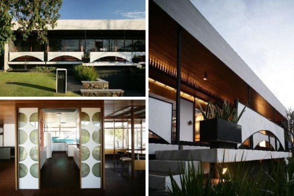 Paganin House in Perth, by Iwan Iwanoff. The house was painstakingly rebuilt following a fire.