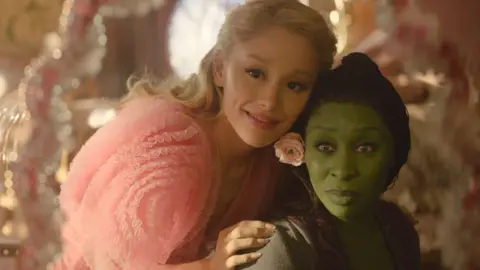 Universal Pictures Ariana Grande and Cynthia Erivo in Wicked 