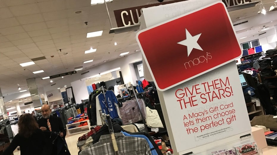 Inside Macy's store Douglaston New York City