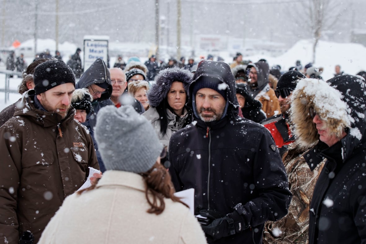 Residents began lining up as early as 2 a.m. to ensure they were registered with Dr. Mitchell Currie, who is setting up his own family practice serving the Walkerton, Ont., area. 