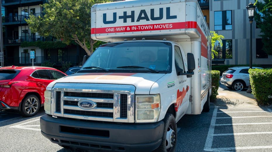 U-Haul truck in San Jose