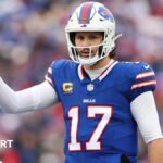 NFL play-off results: Josh Allen to face Lamar Jackson after Bills beat Broncos, Eagles beat Packers in wildcard round