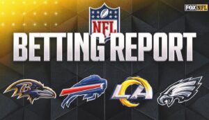 NFL Divisional Round action report: ‘It’s been all Ravens money coming in so far’