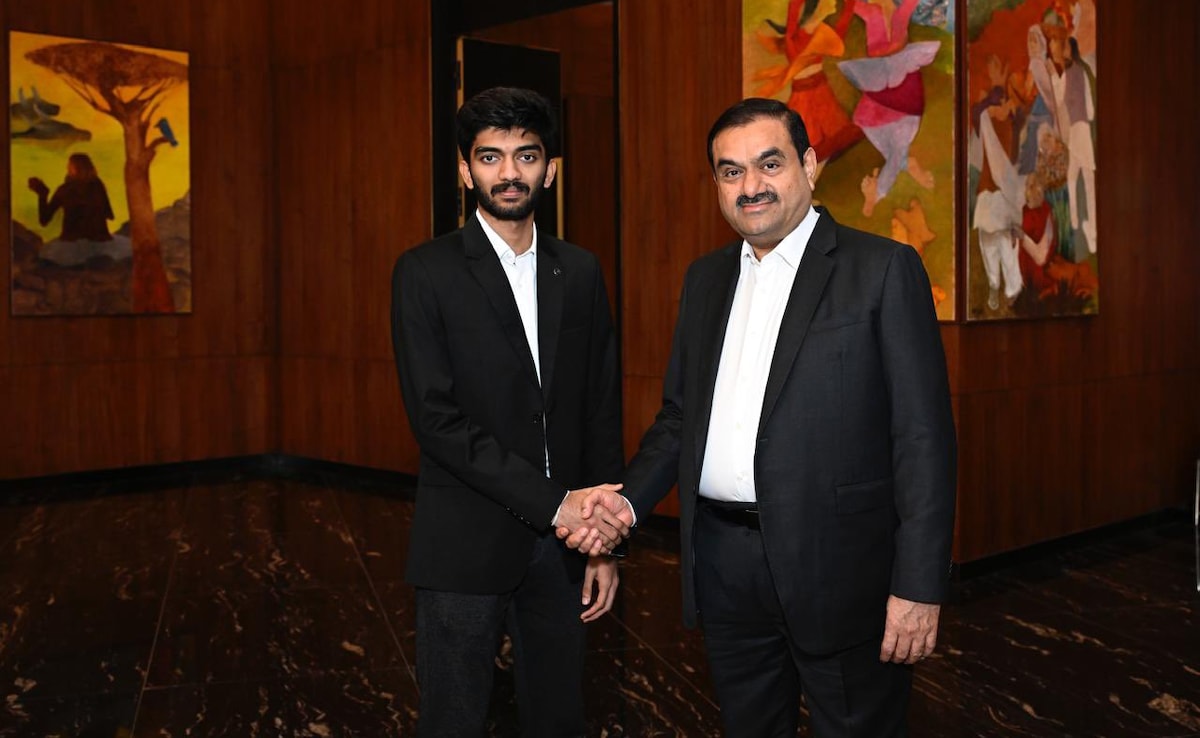 “Prodigies Like D Gukesh Are Inspiring A New Generation”: Gautam Adani