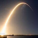 SpaceX rocket launches private missions to the Moon