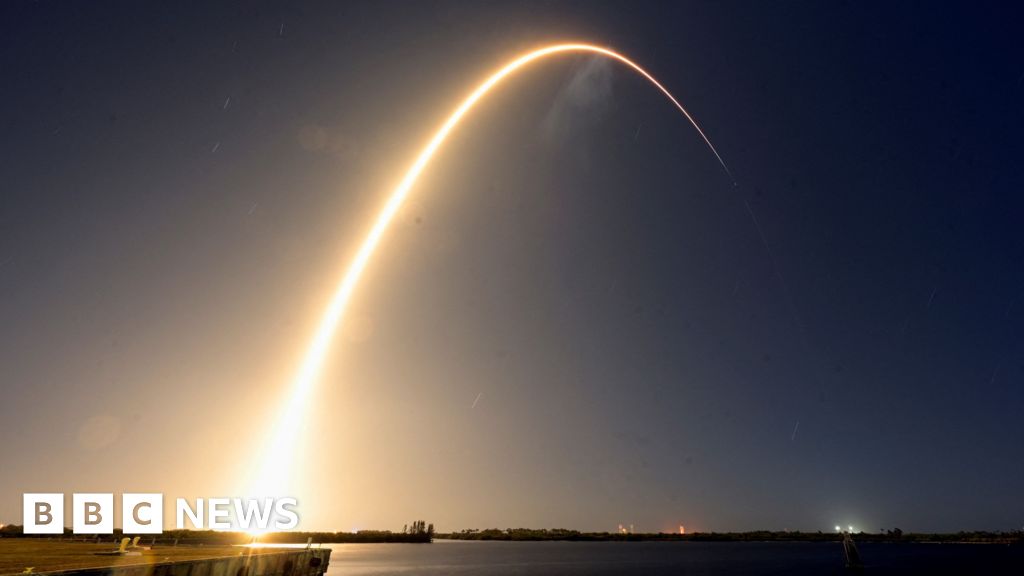 SpaceX rocket launches private missions to the Moon