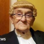 Britain’s ‘oldest’ barrister Noel Philo still loves his job at 90