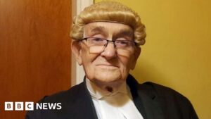 Britain’s ‘oldest’ barrister Noel Philo still loves his job at 90