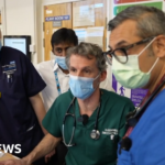 BBC goes inside hospital battling winter pressures