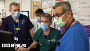 BBC goes inside hospital battling winter pressures