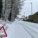 Snow and ice warnings remain after floods hit UK