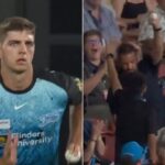 Epic Scenes In Big Bash League: Son Gets Hit For Six, Dad Catches Ball. Watch