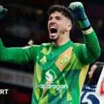 Altay Bayindir: Turkish goalkeeper becomes Manchester United ‘hero’ in FA Cup win at Arsenal