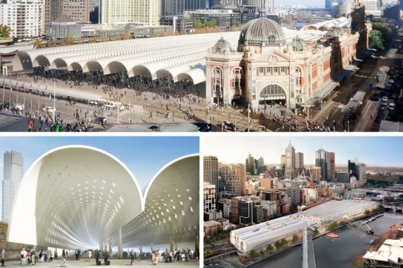 Mark Loughnan is keen to see the realisation of Hassell + Herzog & de Meuron’s winning entry in the Flinders Street Station redesign competition. 