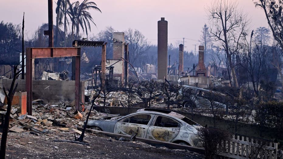 Palisades Fire in Pacific Palisades