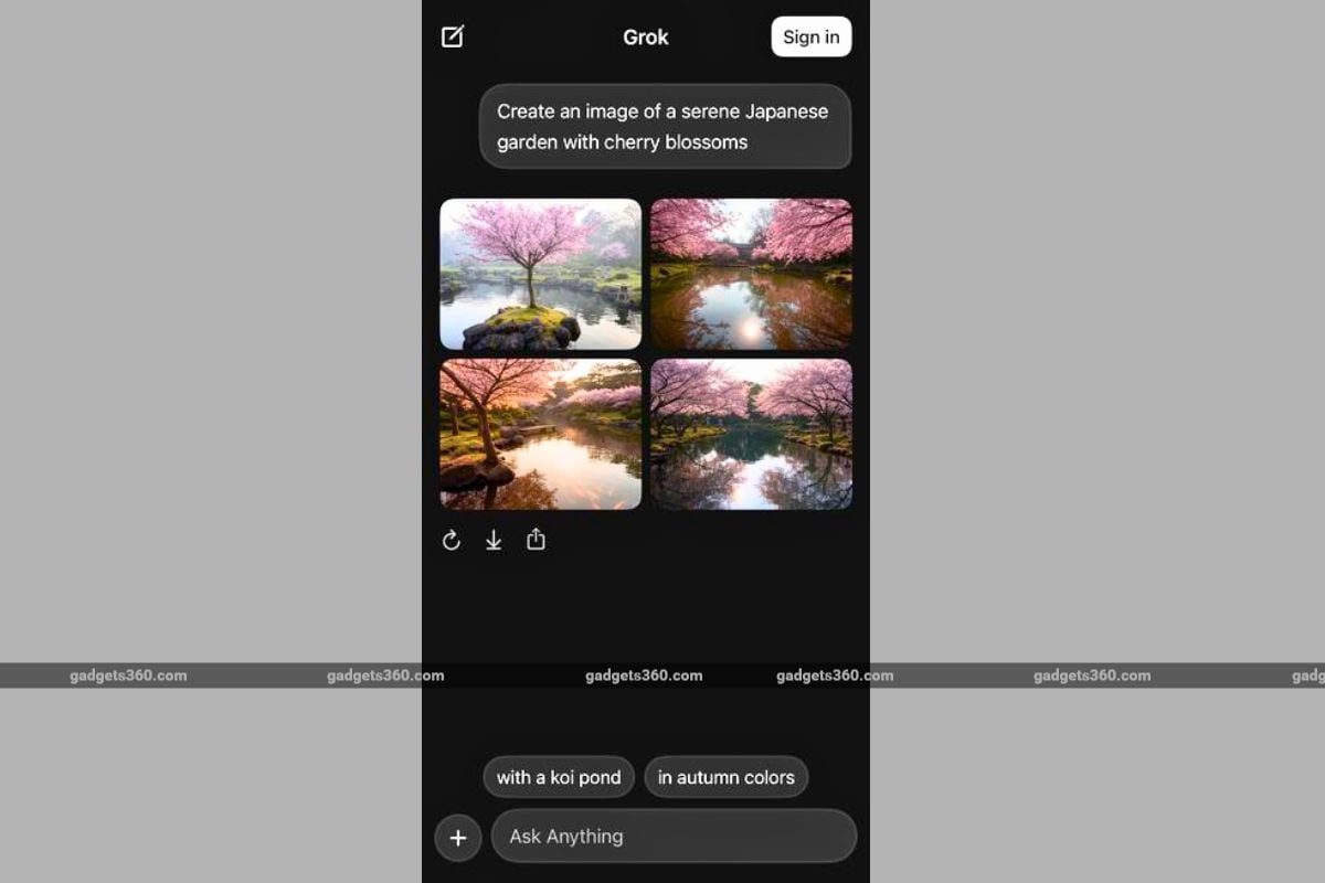 grok ios interface g360 Grok iOS app