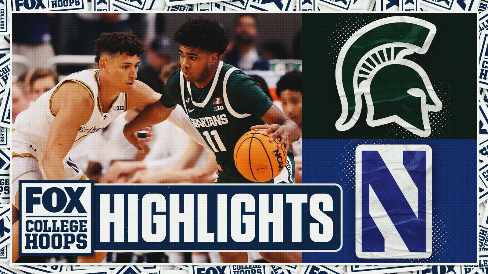 Michigan State vs. Northwestern Highlights | FOX College Hoops