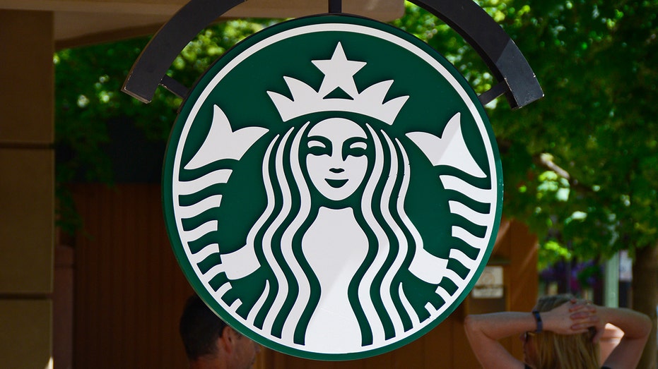 Starbucks logo sign