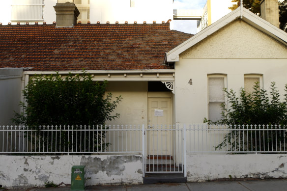 Before: 4 Burleigh Street, Burwood.