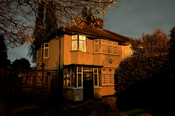 The National Trust leaves the light on in John Lennon’s childhood bedroom, to mark his birthday.