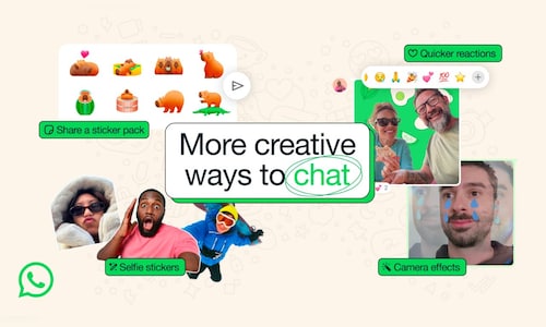 New WhatsApp features let you share selfie stickers and react faster in chats