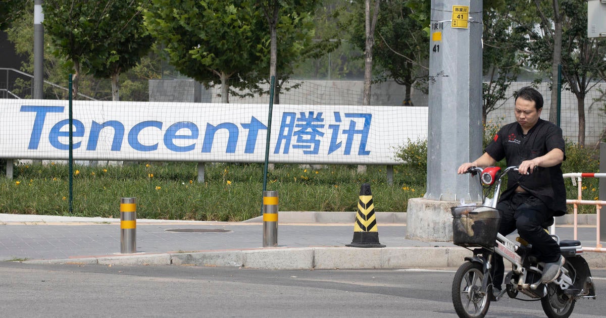 U.S. Defense Department says Tencent and other Chinese companies have ties to China’s military