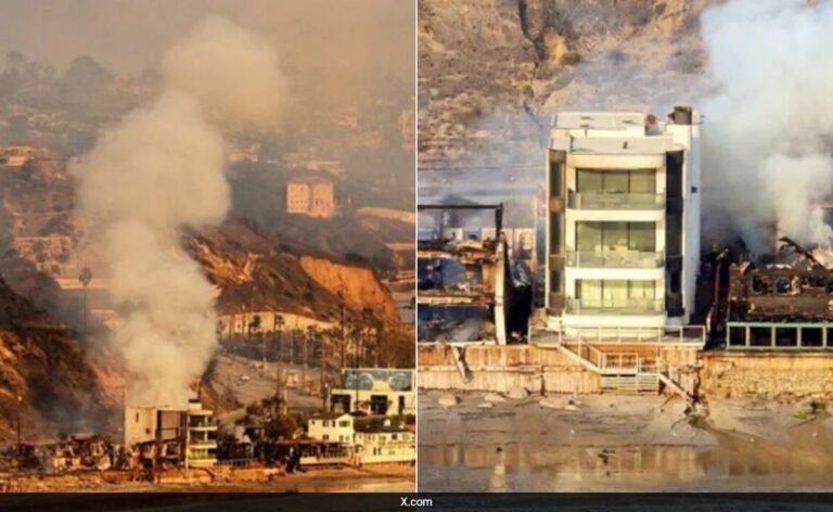 Man On How His Los Angeles Mansion Survived Fire