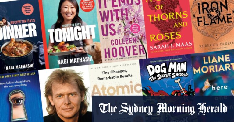 The bestselling books in Australia in 2024