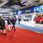 Bharat Mobility Expo Day 1: Maruti’s first e-SUV, Yamaha’s hybrid bike, TVS Motors’ CNG scooter and more