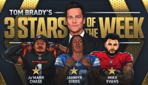 Tom Brady’s 3 Stars of Week 18, including Lions’ Jahmyr Gibbs