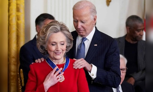 Messi, Hillary Clinton, George Soros honoured with Presidential Medal of Freedom by Joe Biden