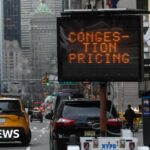 New York traffic falls after  congestion fee introduced