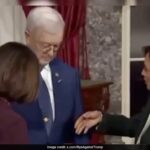 Senator’s Husband Refuses To Shake Hands With Kamala Harris