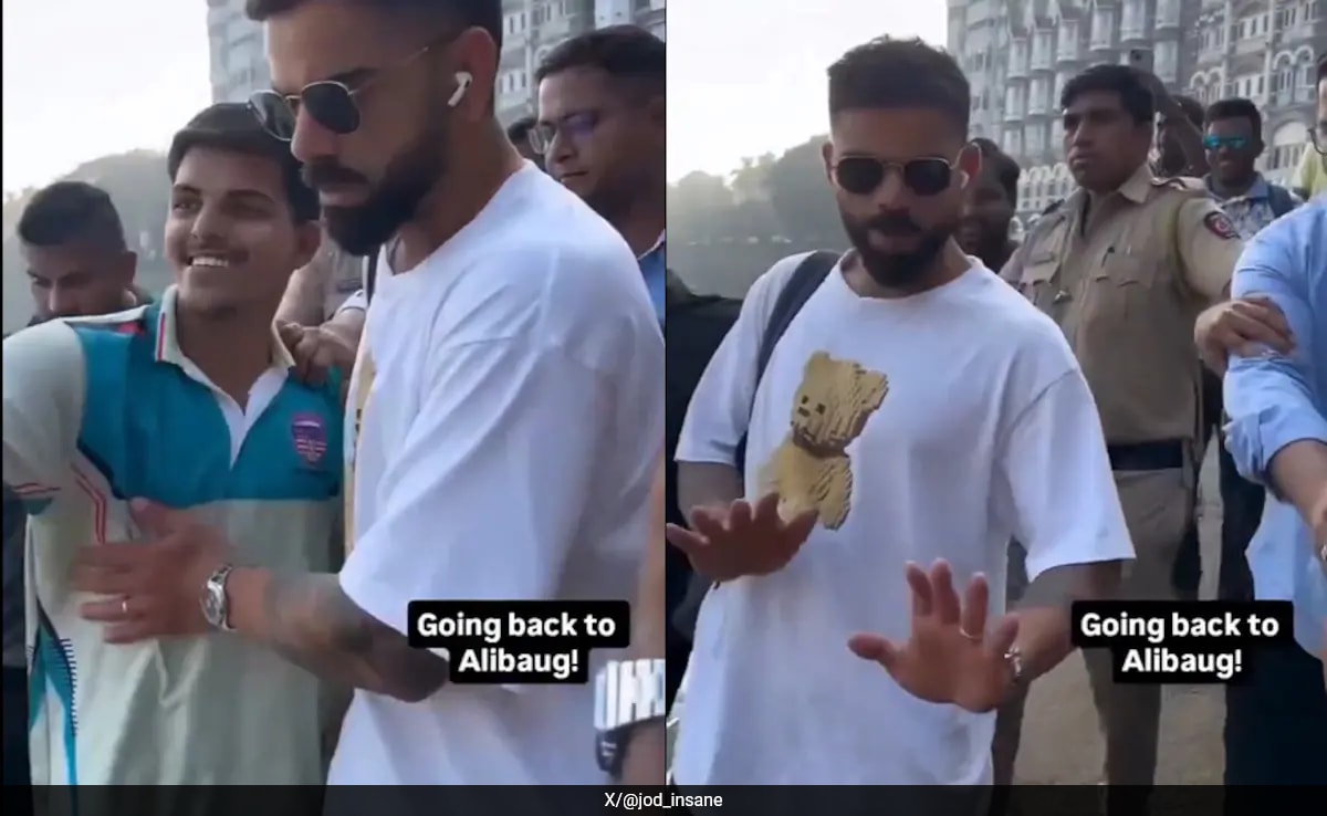 “Bhai Mera Raasta Mat Roko”: Virat Kohli Frustrated By Fans On His Way To Alibaug. Video