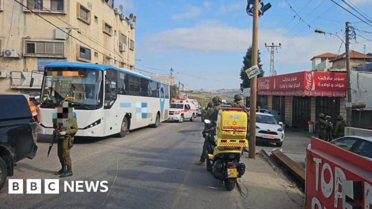 Three killed in Palestinian shooting attack on bus in West Bank