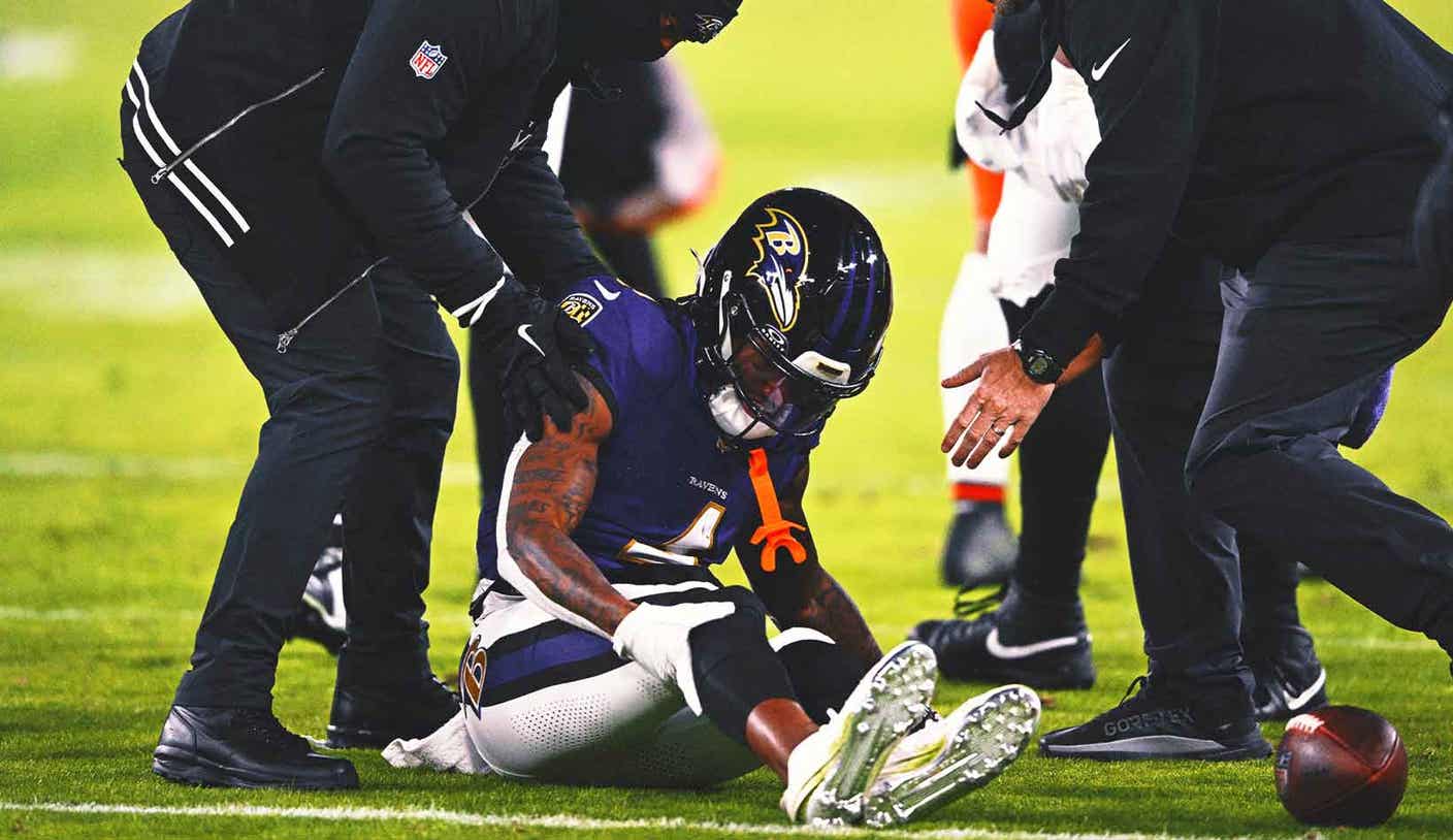 Ravens WR Zay Flowers’ status for wild-card playoff game is uncertain due to injury