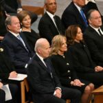 All 5 living presidents attend Jimmy Carter’s funeral