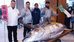 Massive tuna goes for .3 million at Japan auction