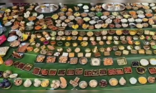 400 plus dishes in one meal, a special tradition in Andhra’s Godavari district