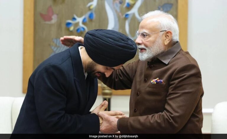 “When A Boy From An Indian Village…”: PM Modi Meets Diljit Dosanjh