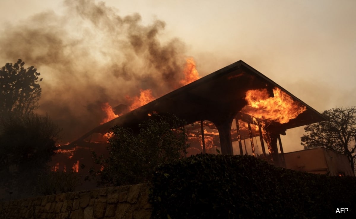 Wildfires Rage Around Los Angeles