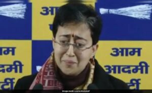 Delhi Chief Minister Atishi Breaks Down Over BJP Leader’s Jibe