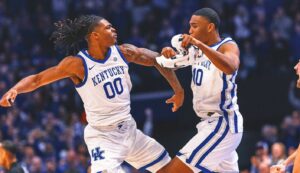 Koby Brea’s seven 3-pointers lifts No. 10 Kentucky over No. 6 Florida, 106-100