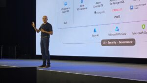 Microsoft’s Nadella Pledges  Billion India AI Investment