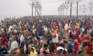 Maha Kumbh Mela Day 3 in pics | 3.5 crore Hindu devotees take holy dip