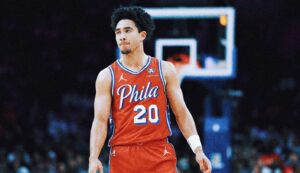 Sixers rule rookie star Jared McCain out for season following knee surgery