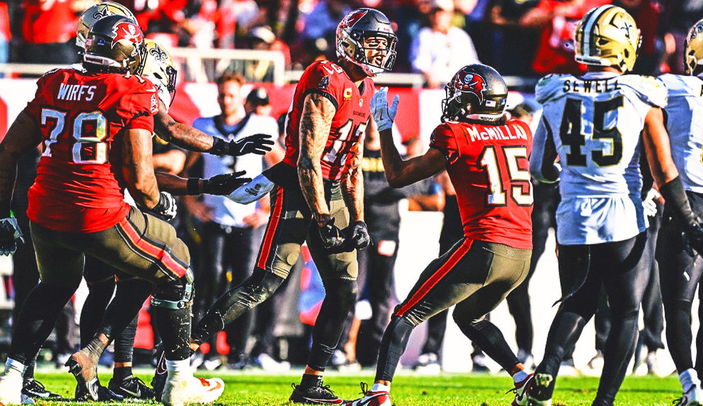 Inside Mike Evans’ historic catch, Bucs’ video that captures the celebration