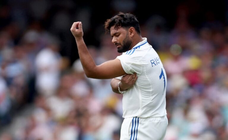 Rishabh Pant Left Bruised By Australia Pacers, Responds WIth A Mammoth Six – Watch