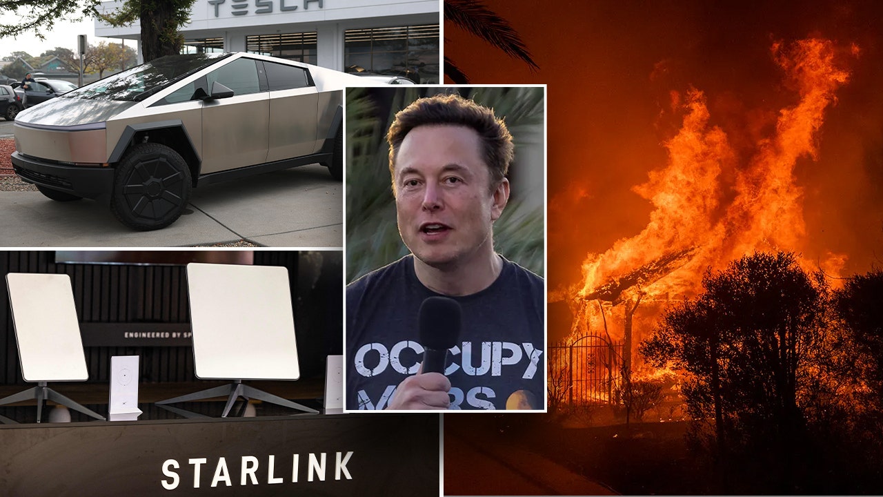 Musk to provide Wi-Fi to wildfire-stricken areas using Starlink, Cybertrucks