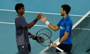 Australian Open 2025: Novak Djokovic beats 19-year-old Nishesh Basavareddy in first round